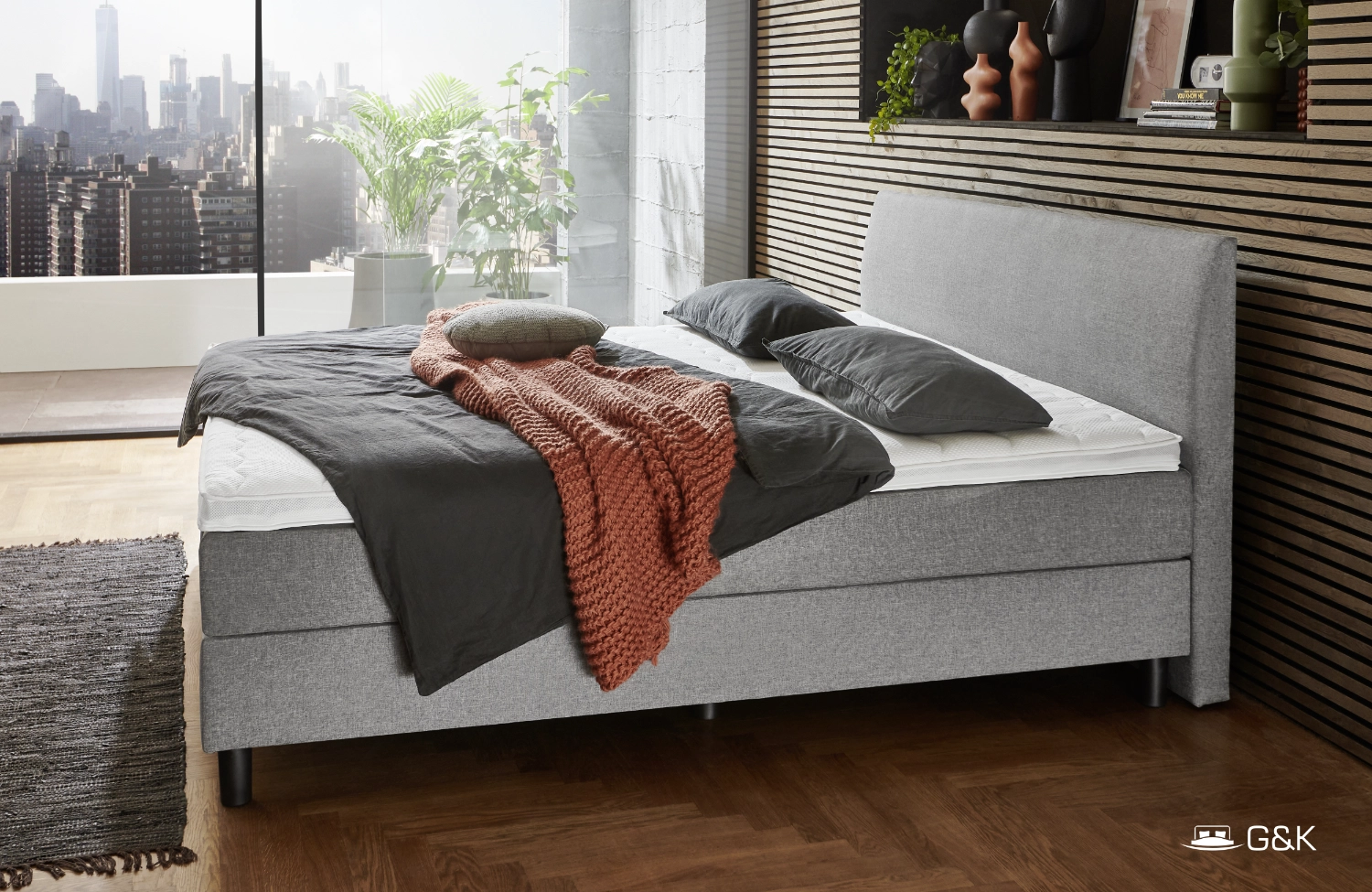 Boxspringbett_HAMBURG_Seitenansicht