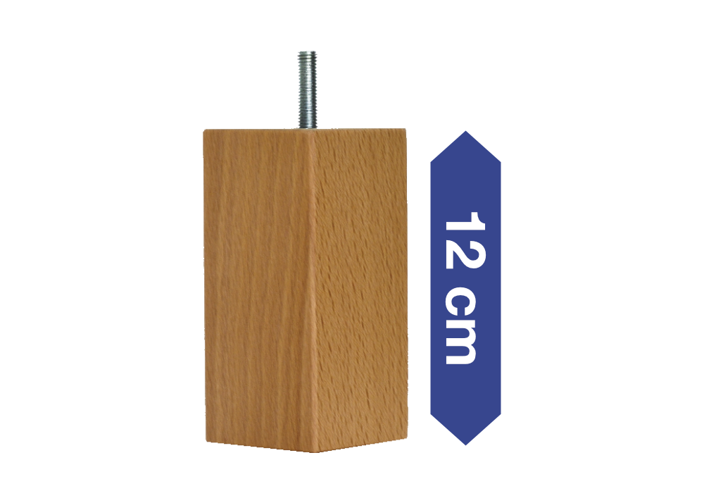 Holz quadratisch natur